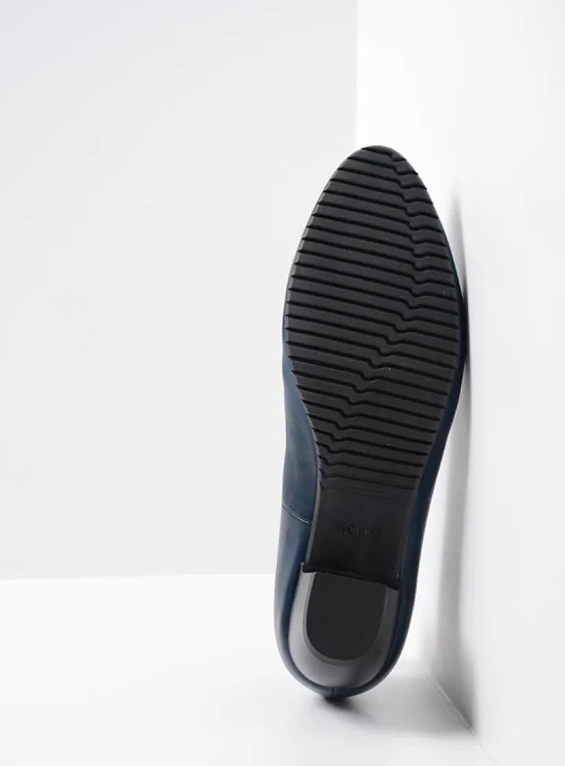 Wolky Mayu F2F - denim biocare<DAMES Instappers|Herfst/Winter