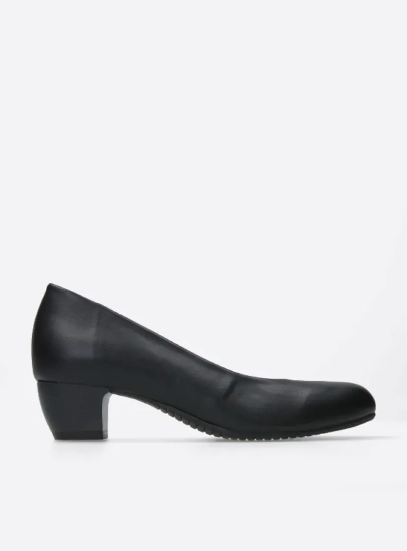 Wolky Mayu F2F - zwart biocare<DAMES Pumps|Instappers