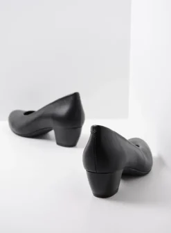 Wolky Mayu F2F - zwart biocare<DAMES Pumps|Instappers