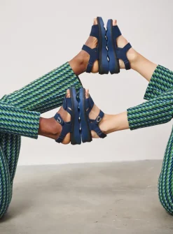 Wolky Medusa - denim nubuck<DAMES Sandalen