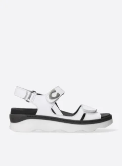 Wolky Medusa - wit leer<DAMES Sandalen