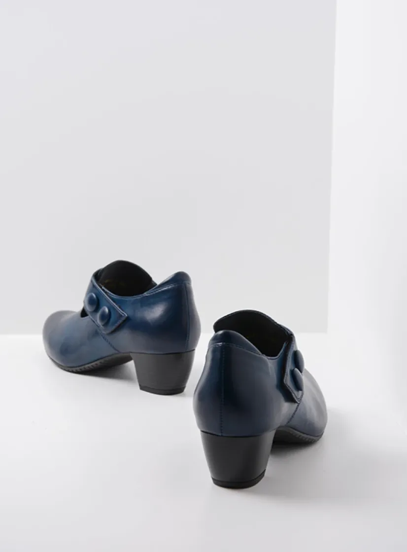 Wolky Midori F2F - denim biocare<DAMES Pumps|Herfst/Winter