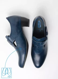Wolky Midori F2F - denim biocare<DAMES Pumps|Herfst/Winter
