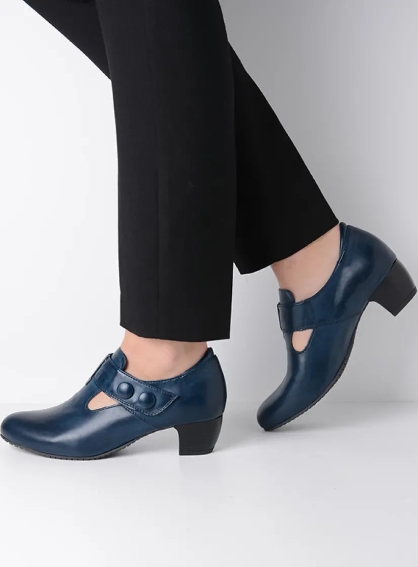 Wolky Midori F2F - denim biocare<DAMES Pumps|Herfst/Winter