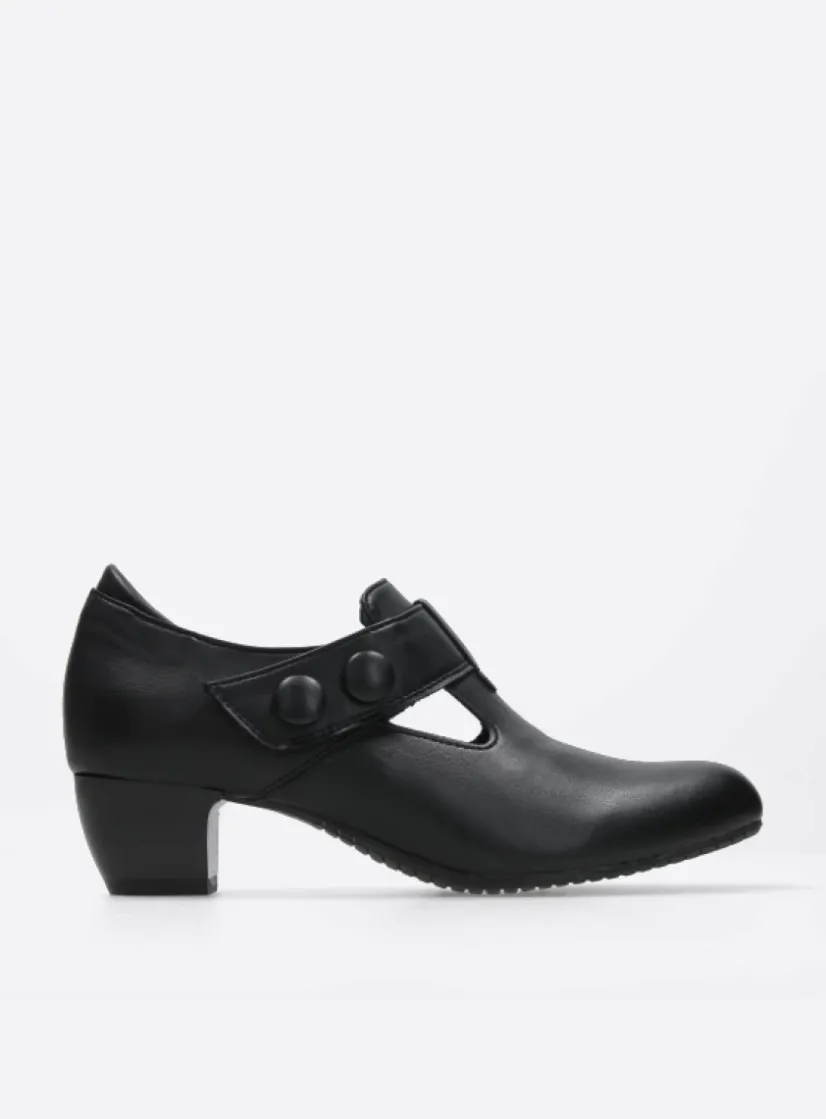 Wolky Midori F2F - zwart biocare<DAMES Pumps|Herfst/Winter