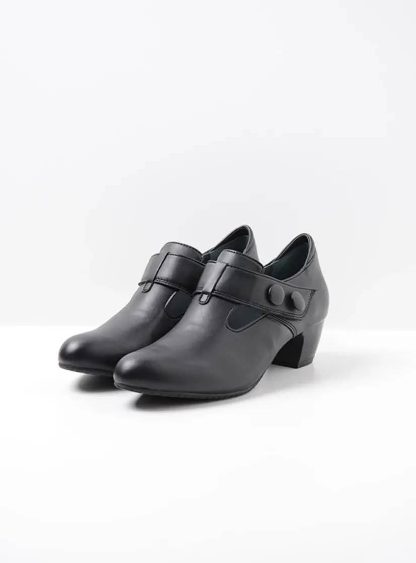Wolky Midori F2F - zwart biocare<DAMES Pumps|Herfst/Winter