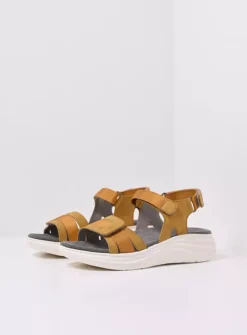 Wolky Miku - amber nubuck<DAMES Sandalen