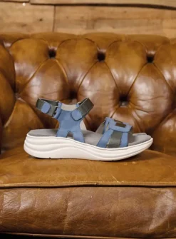 Wolky Miku - jeans nubuck<DAMES Sandalen