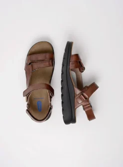 Wolky Mile - cognac leer<DAMES Sandalen
