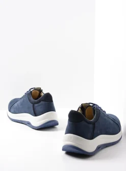 Wolky Milton - jeans nubuck<DAMES Lage Veterschoenen|Wandelschoenen