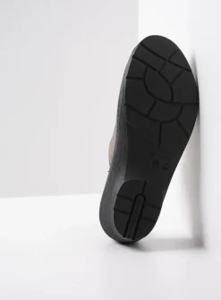 Wolky Multi Clog - brons leer<DAMES Klompen|Herfst/Winter