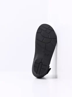 Wolky Multi Strap Clog - zwart leer<DAMES Klompen