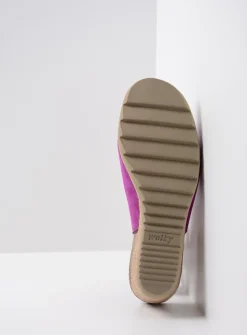 Wolky Murcia - fuchsia suede<DAMES Sandalen