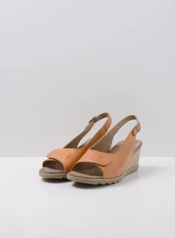 Wolky Murcia - naturel leer<DAMES Sandalen