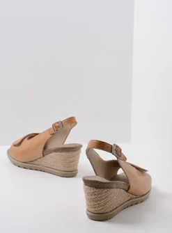Wolky Murcia - naturel leer<DAMES Sandalen