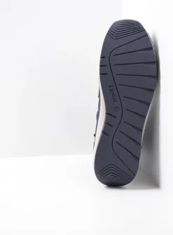 Wolky Ocean - paars nubuck<DAMES Hoge Veterschoenen|Veterlaarzen