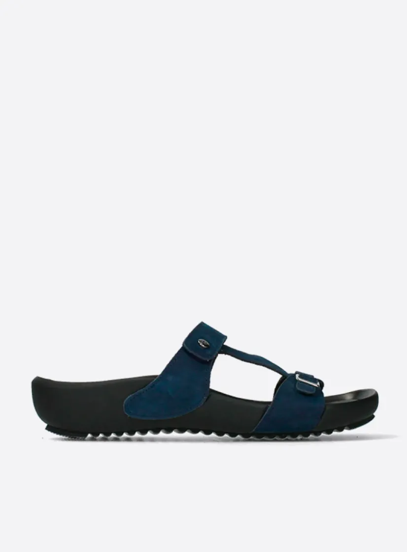 Wolky O'Connor - denim nubuck<DAMES Slippers