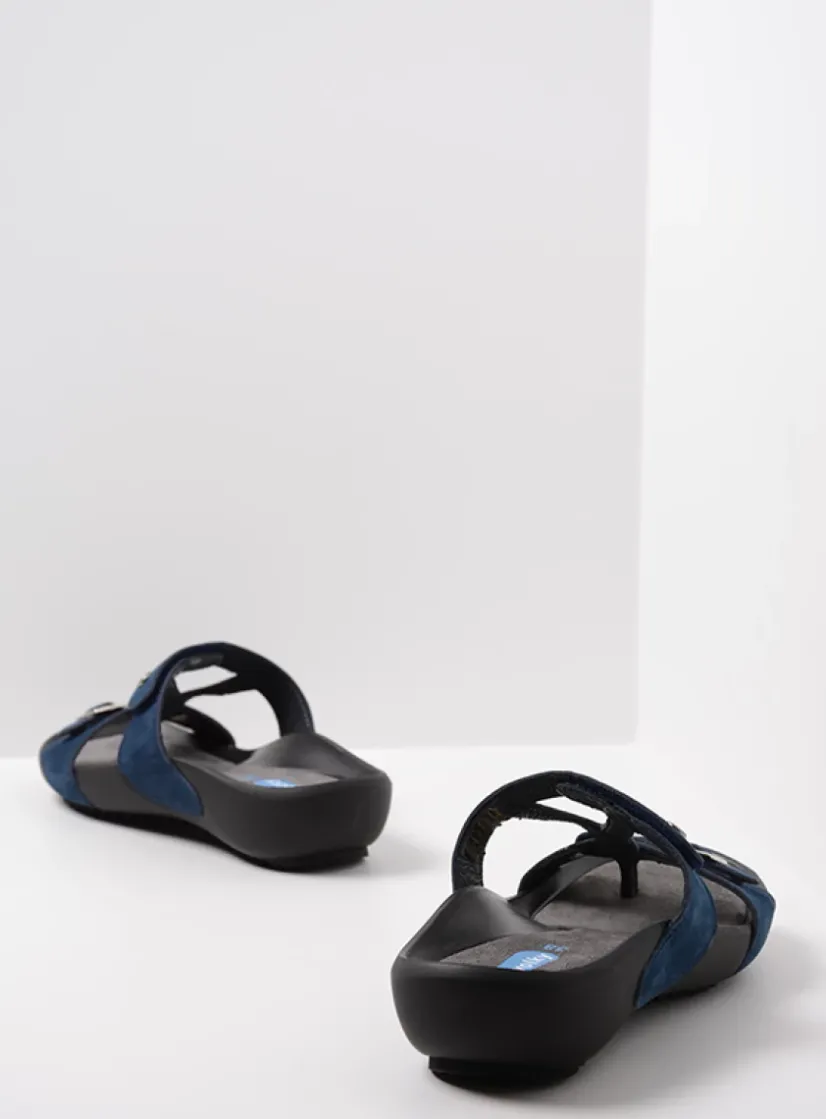 Wolky O'Connor - denim nubuck<DAMES Slippers