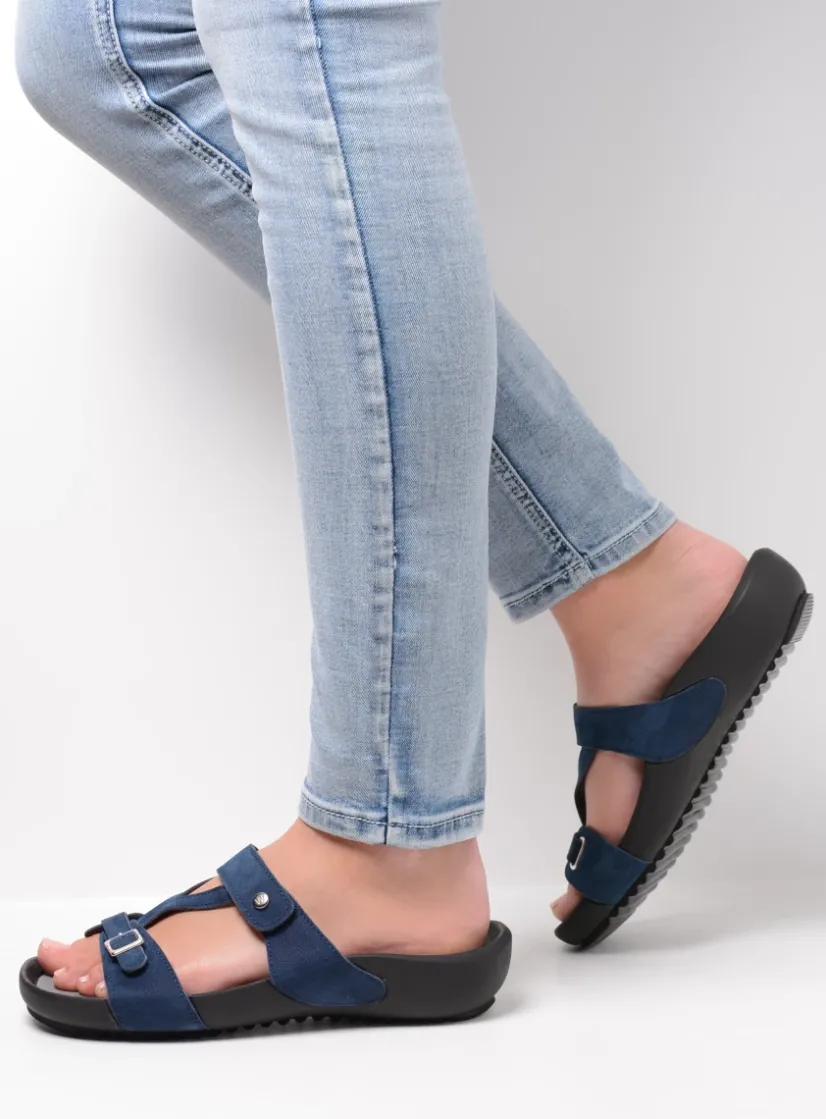 Wolky O'Connor - denim nubuck<DAMES Slippers