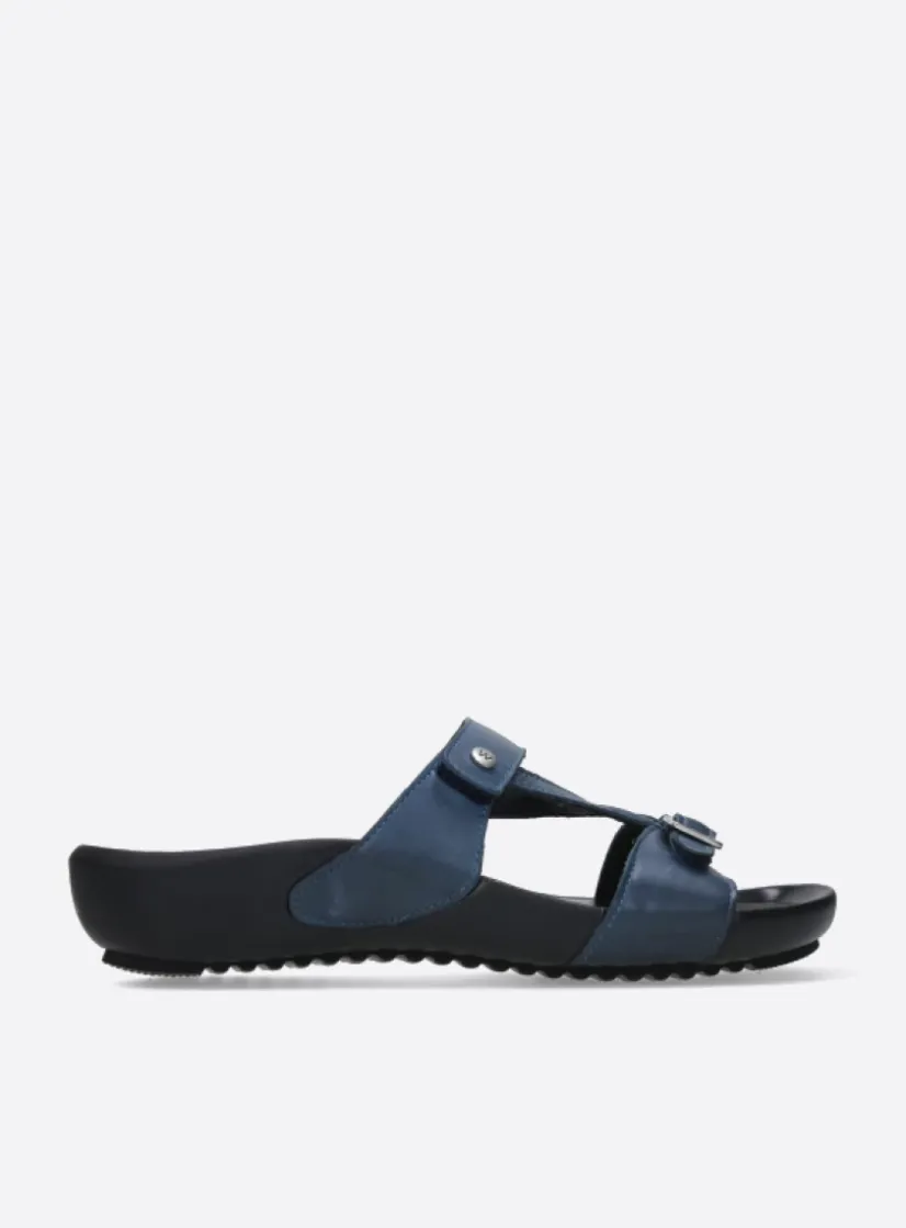 Wolky O'Connor - jeans leer<DAMES Slippers
