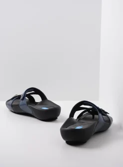 Wolky O'Connor - jeans leer<DAMES Slippers