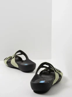 Wolky O'Connor - lichtgroen nubuck<DAMES Slippers