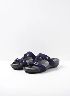 Wolky O'Connor - paars nubuck<DAMES Slippers