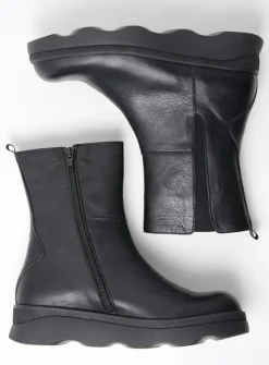Wolky Ogano - zwart leer<DAMES Herfst/Winter