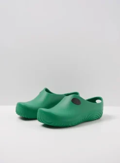 Wolky OK Clog-Klomp - groen fluor PU<DAMES Klompen