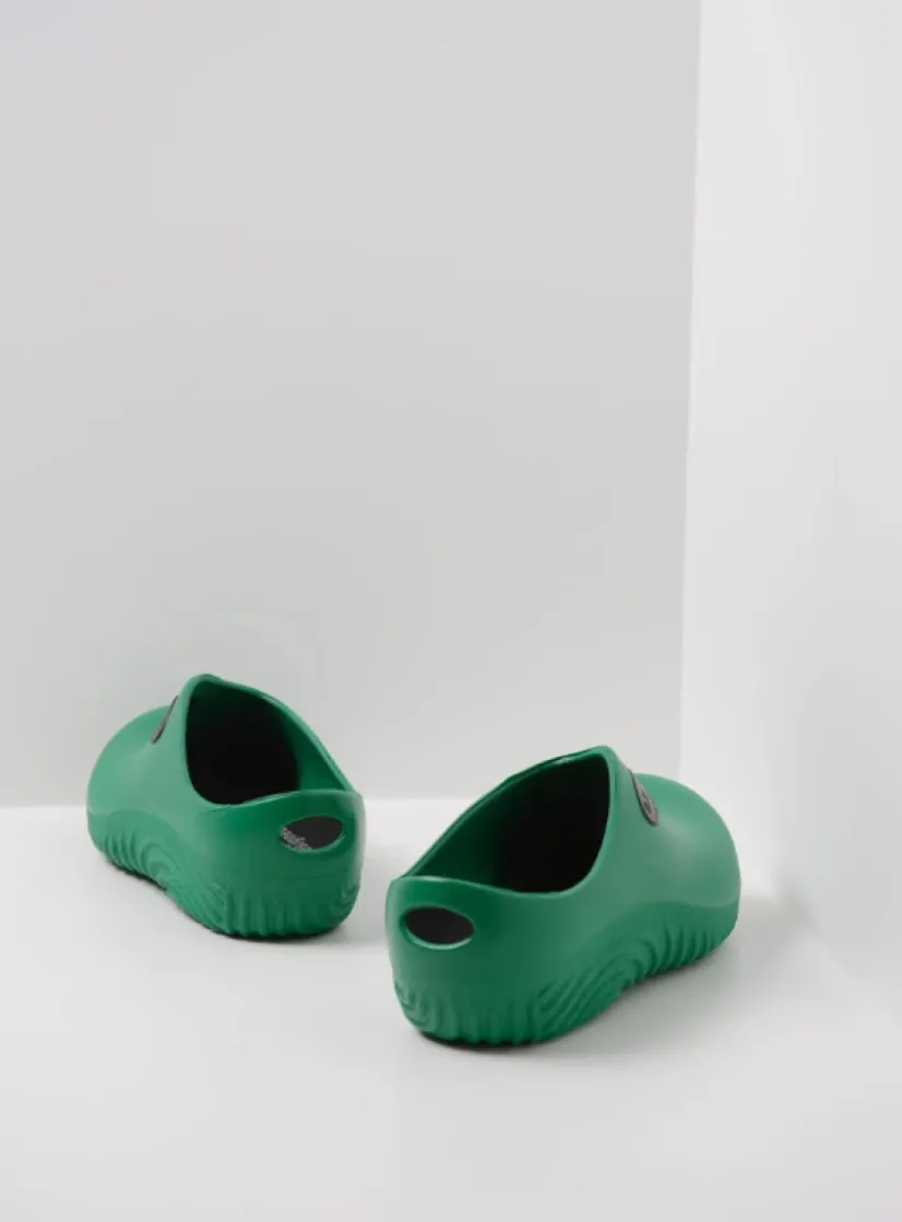Wolky OK Clog-Klomp - groen fluor PU<DAMES Klompen