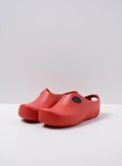 Wolky OK Clog-Klomp - rood PU<DAMES Klompen
