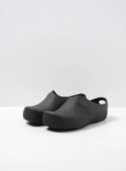 Wolky OK Clog-Klomp - zwart PU<DAMES Klompen