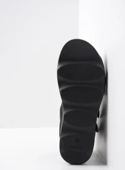 Wolky Oro - zwart nubuck<DAMES Sandalen