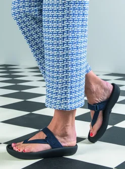 Wolky Peace - blauw nubuck<DAMES Slippers