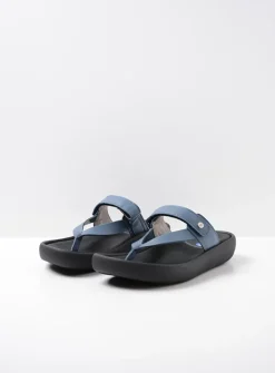 Wolky Peace - jeans leer<DAMES Slippers