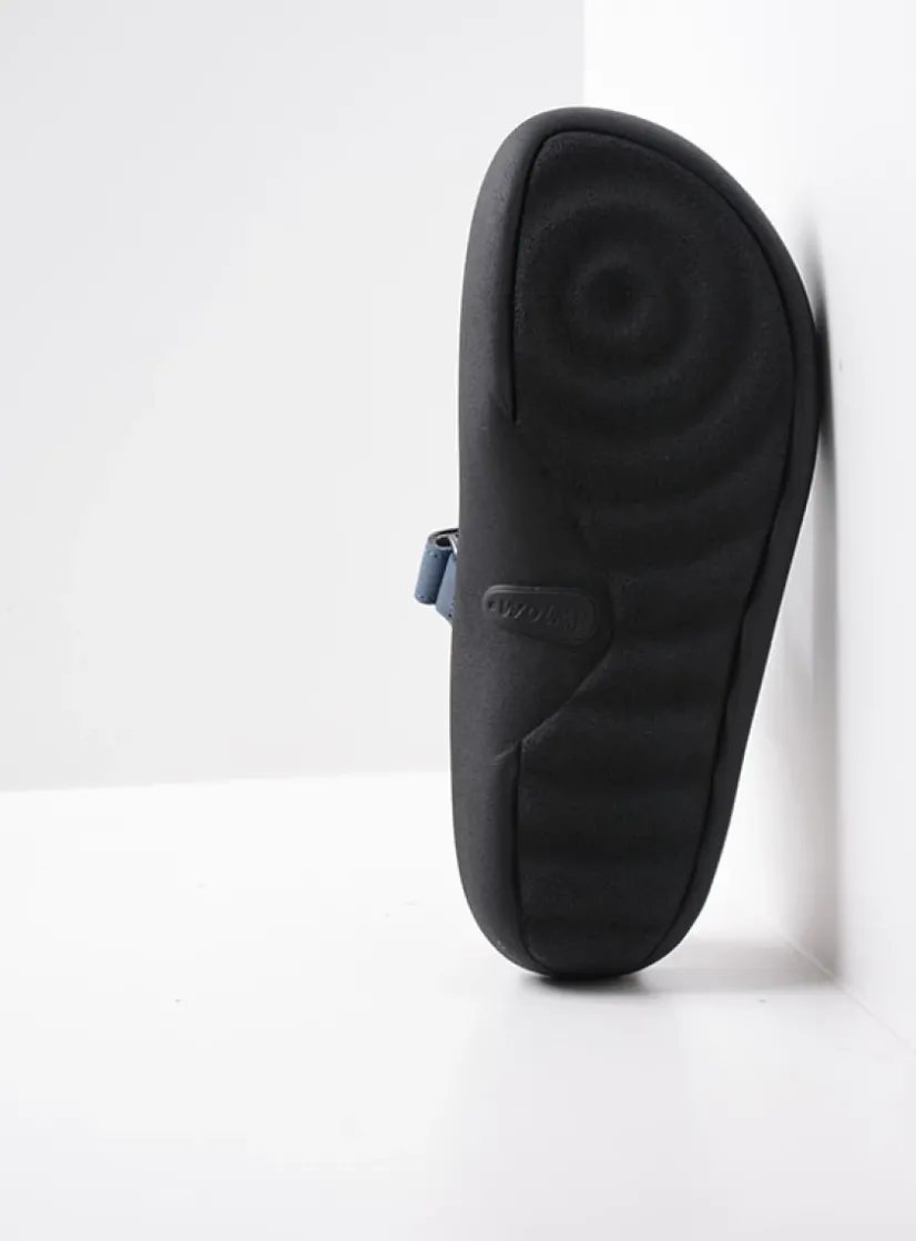 Wolky Peace - jeans leer<DAMES Slippers
