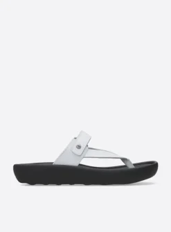 Wolky Peace - wit leer<DAMES Slippers