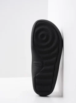 Wolky Peace - zwart leer<DAMES Slippers