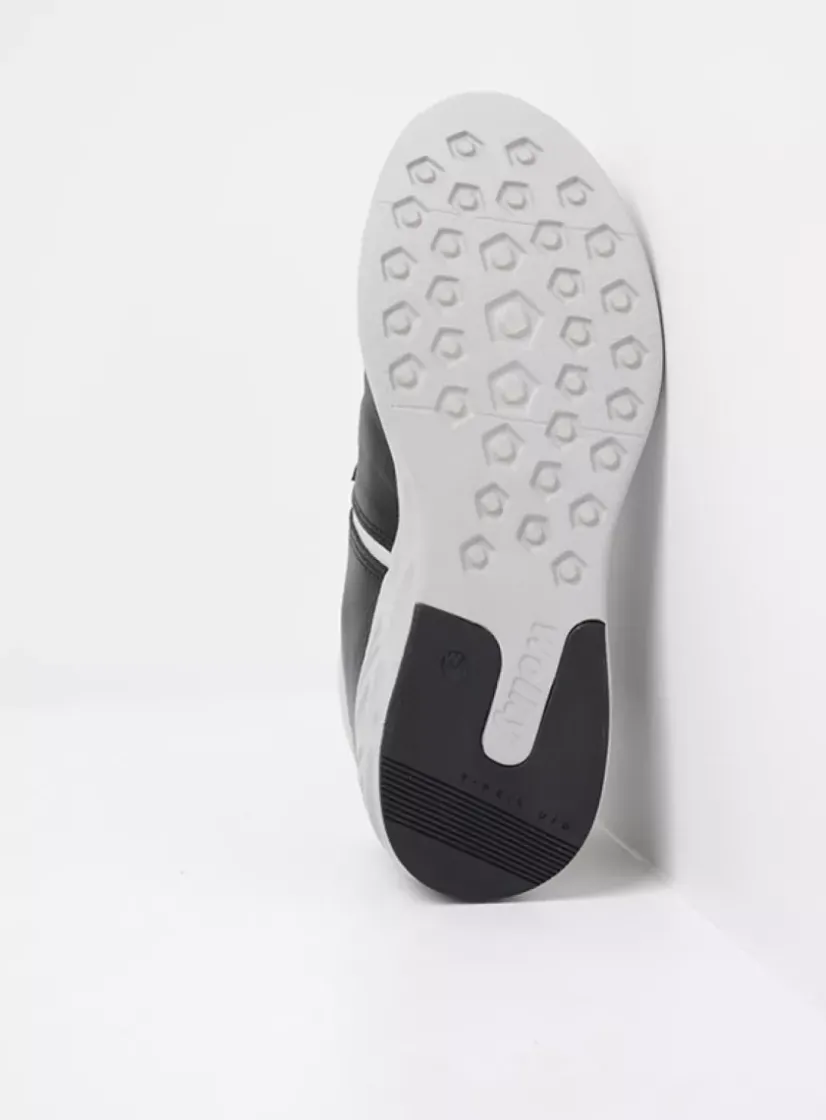 Wolky Pep S2F - antraciet combi stretch leer<DAMES Hoge Veterschoenen|Herfst/Winter