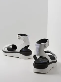 Wolky Plata - wit leer<DAMES Sandalen