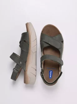 Wolky Rapid - saliegroen nubuck<DAMES Sneakers
