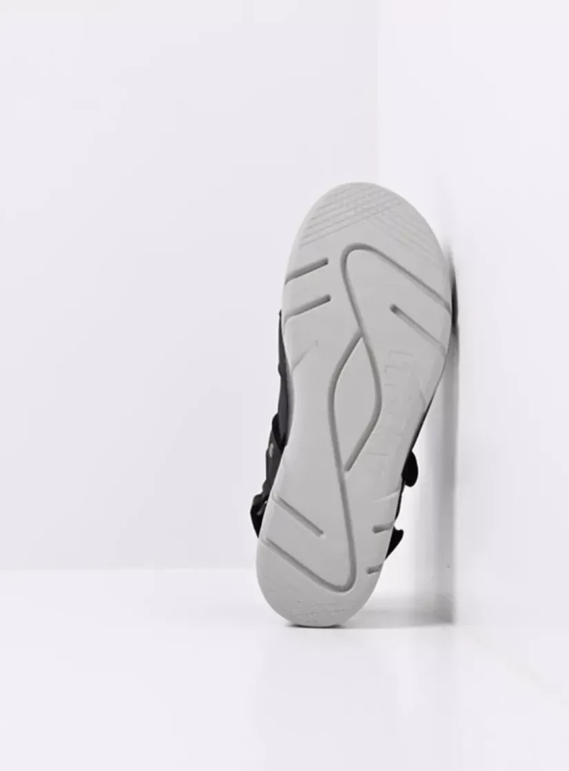 Wolky Rapid - zwart nubuck<DAMES Sneakers