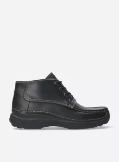 Wolky Roll Moc Men - zwart leer<Heren Veterschoenen Heren|Comfortschoenen Heren