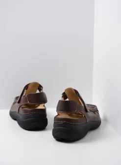 Wolky Roll Sandal Men - bruin leer<Heren Sandalen Voor Heren|Comfortschoenen Heren