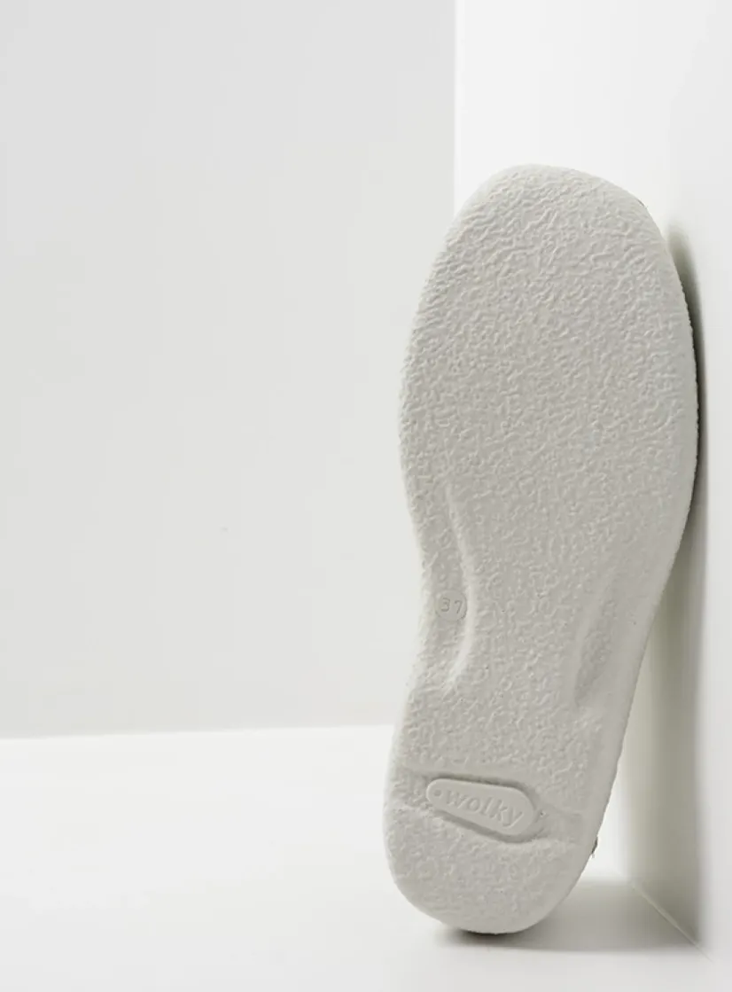 Wolky Roll Shoe - beige nubuck<DAMES Lage Veterschoenen