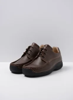 Wolky Roll Shoe Men - bruin leer<Heren Veterschoenen Heren|Comfortschoenen Heren