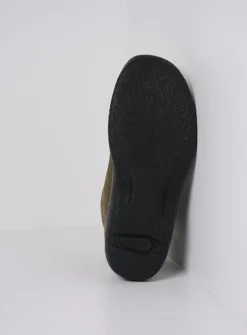 Wolky Roll Shoot - pesto groen nubuck<DAMES Hoge Veterschoenen|Herfst/Winter