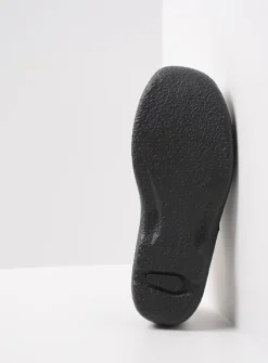Wolky Roll Slide - forestgroen leer<DAMES Slippers|Klompen