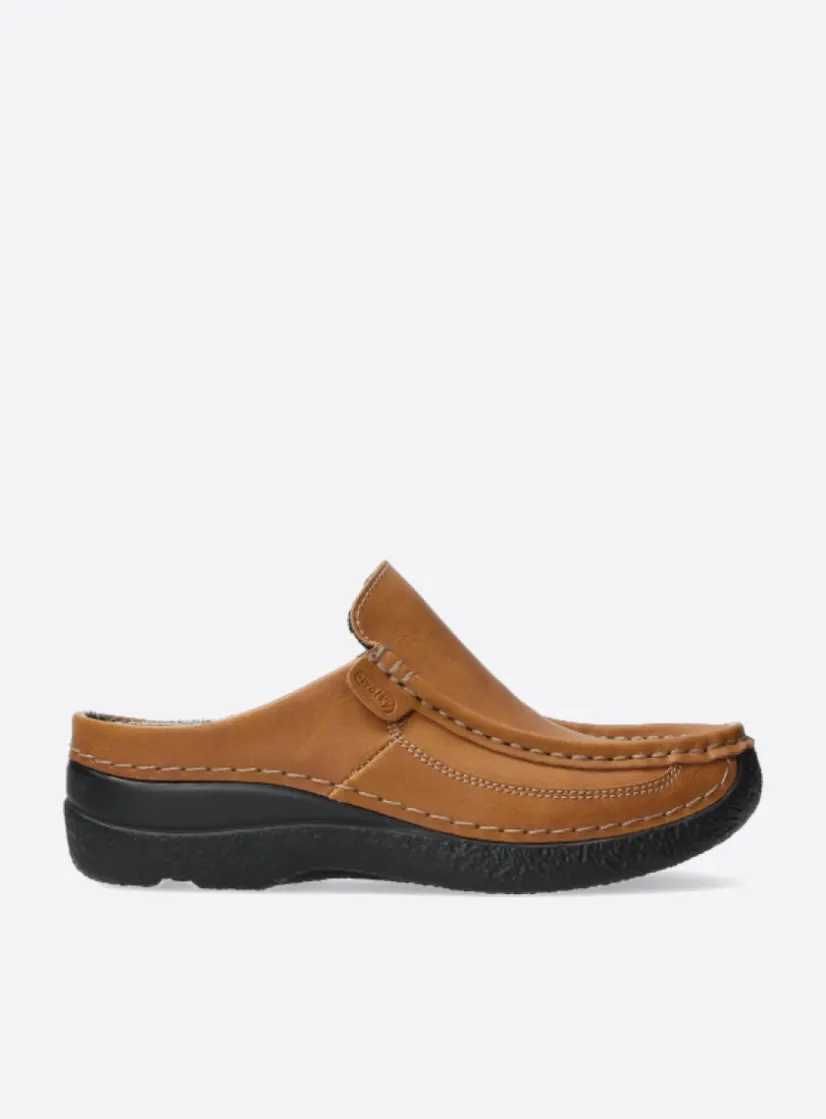 Wolky Roll Slide Vegan -<DAMES Slippers|Klompen