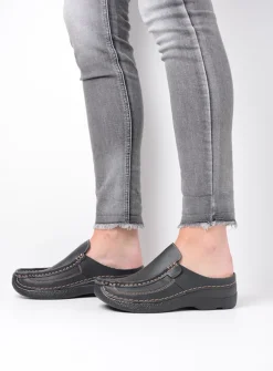 Wolky Roll Slide Vegan -<DAMES Slippers|Klompen
